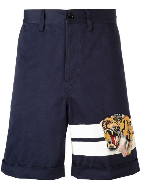 gucci bengal tiger shorts|Gucci tiger.